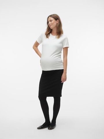 Vero Moda Maternity Rok 'LAVENDER' in Zwart