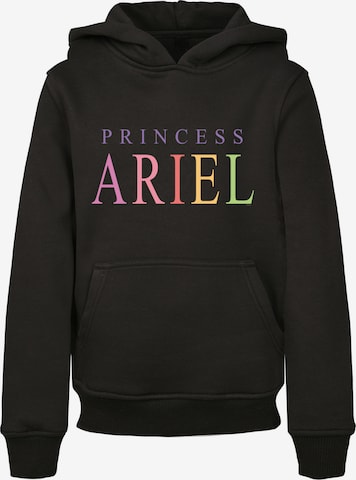 F4NT4STIC Sweatshirt 'Disney The Little Mermaid Ariel' in Black: front