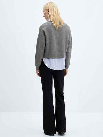 MANGO Sweater 'Chiara' in Grey