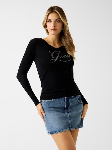 juoda GUESS Megztinis 'STEPHANIE': priekis