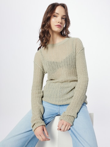 WEEKDAY Sweater 'Ada' in Green: front