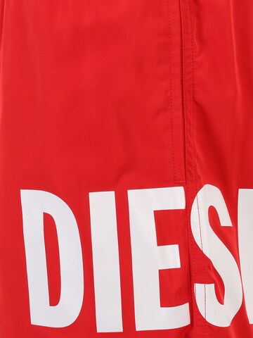 DIESEL Badshorts 'NICO' i röd