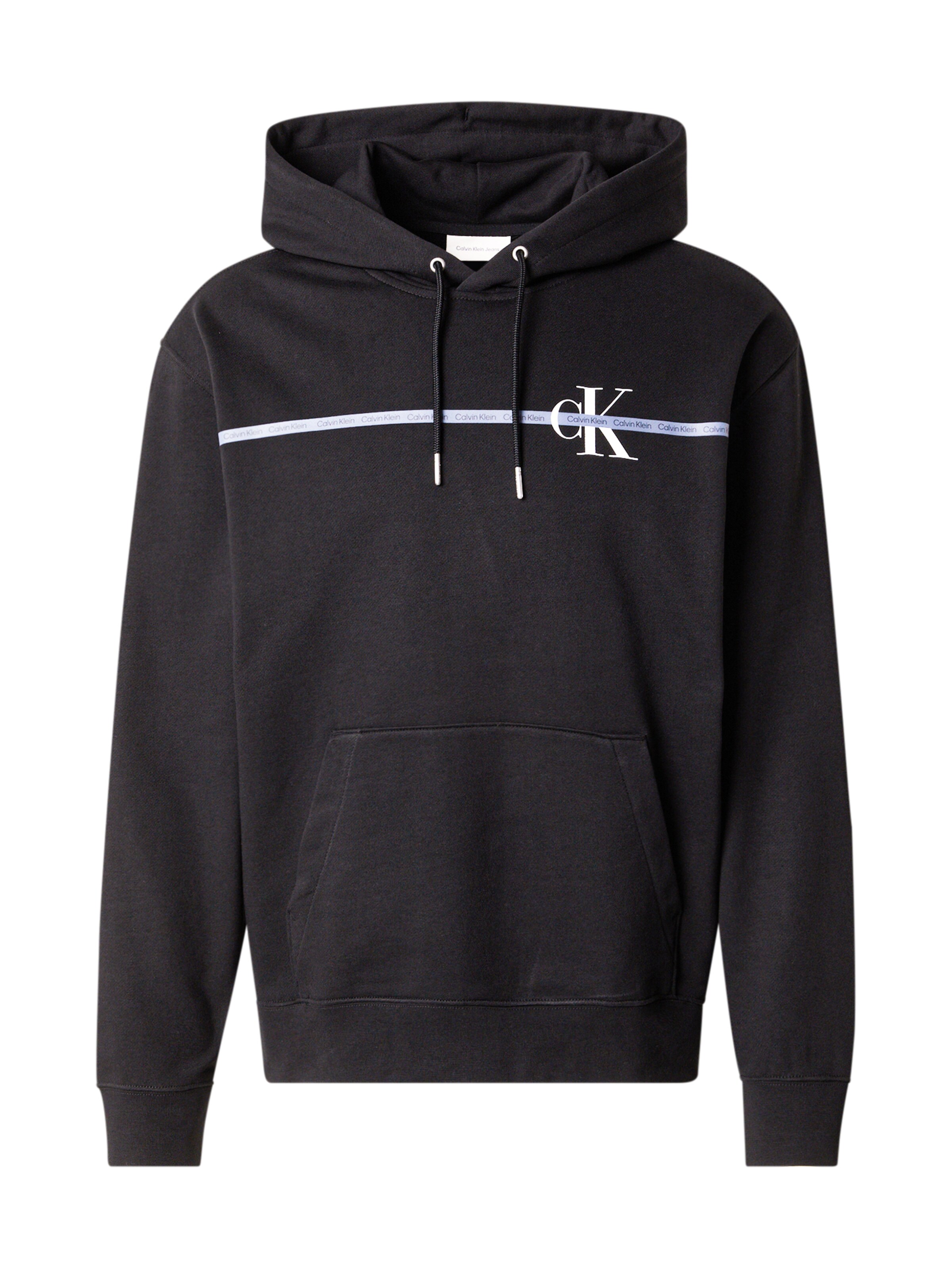 Calvin Klein Μπλούζα φούτερ σε μαύρο: μπροστά