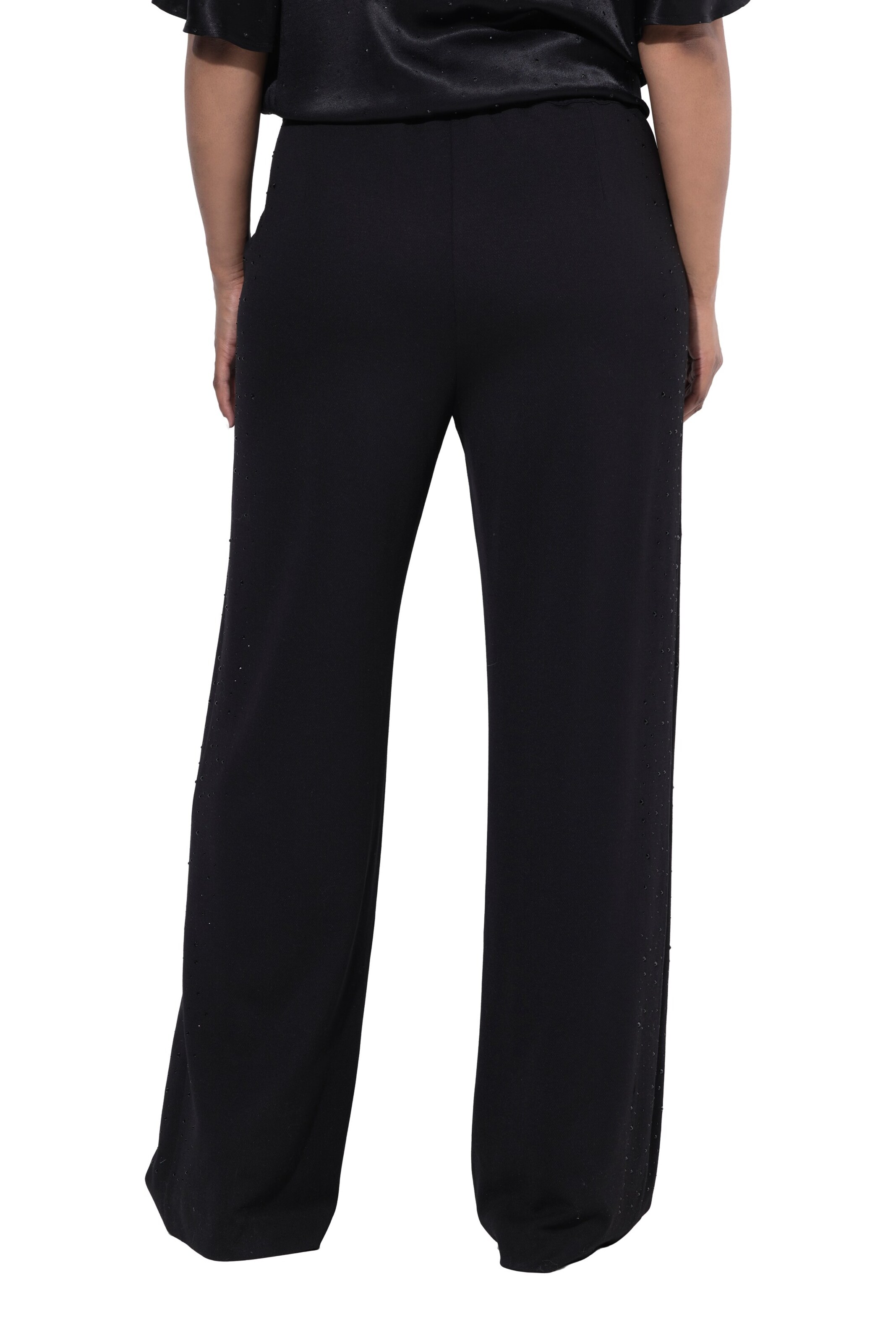 Ulla Popken Loose fit Trousers in Black