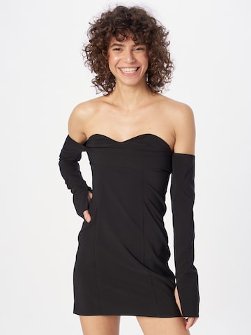 Misspap - Vestido em preto: frente