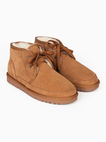 Gooce Lace-up boot 'Condor' in Brown