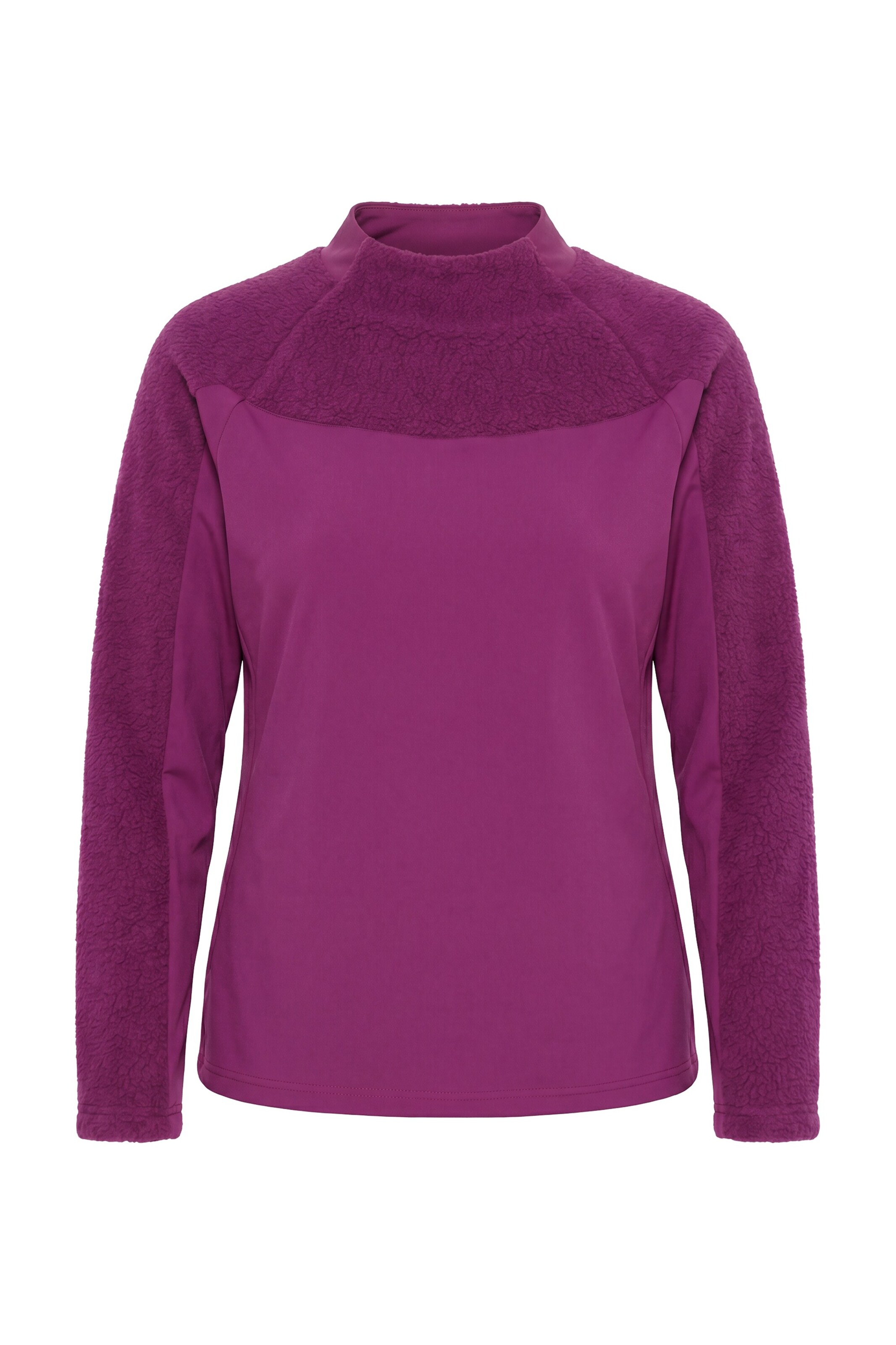 Ulla Popken Sweatshirt in Pink: front
