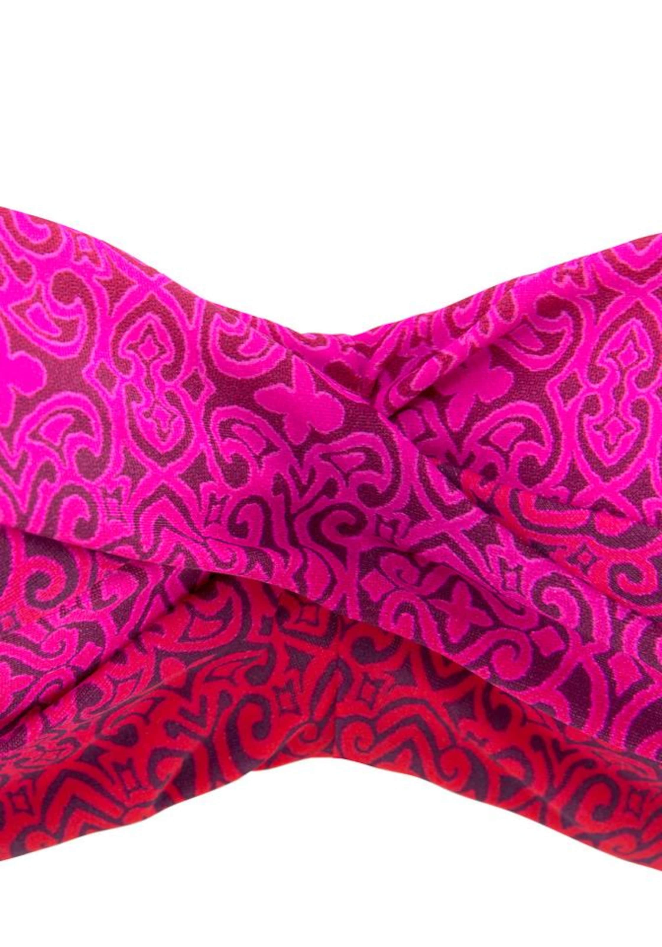 LASCANA Бандо Бикини 'Iris' в Ярко-розовый