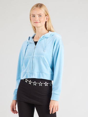 Giacca di felpa di Juicy Couture in blu: frontale