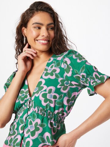 Chemisier Nasty Gal en vert