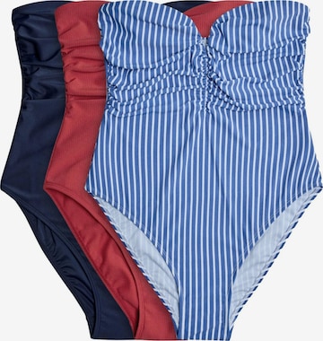 Bandeau Maillot de bain The Set en mélange de couleurs : devant