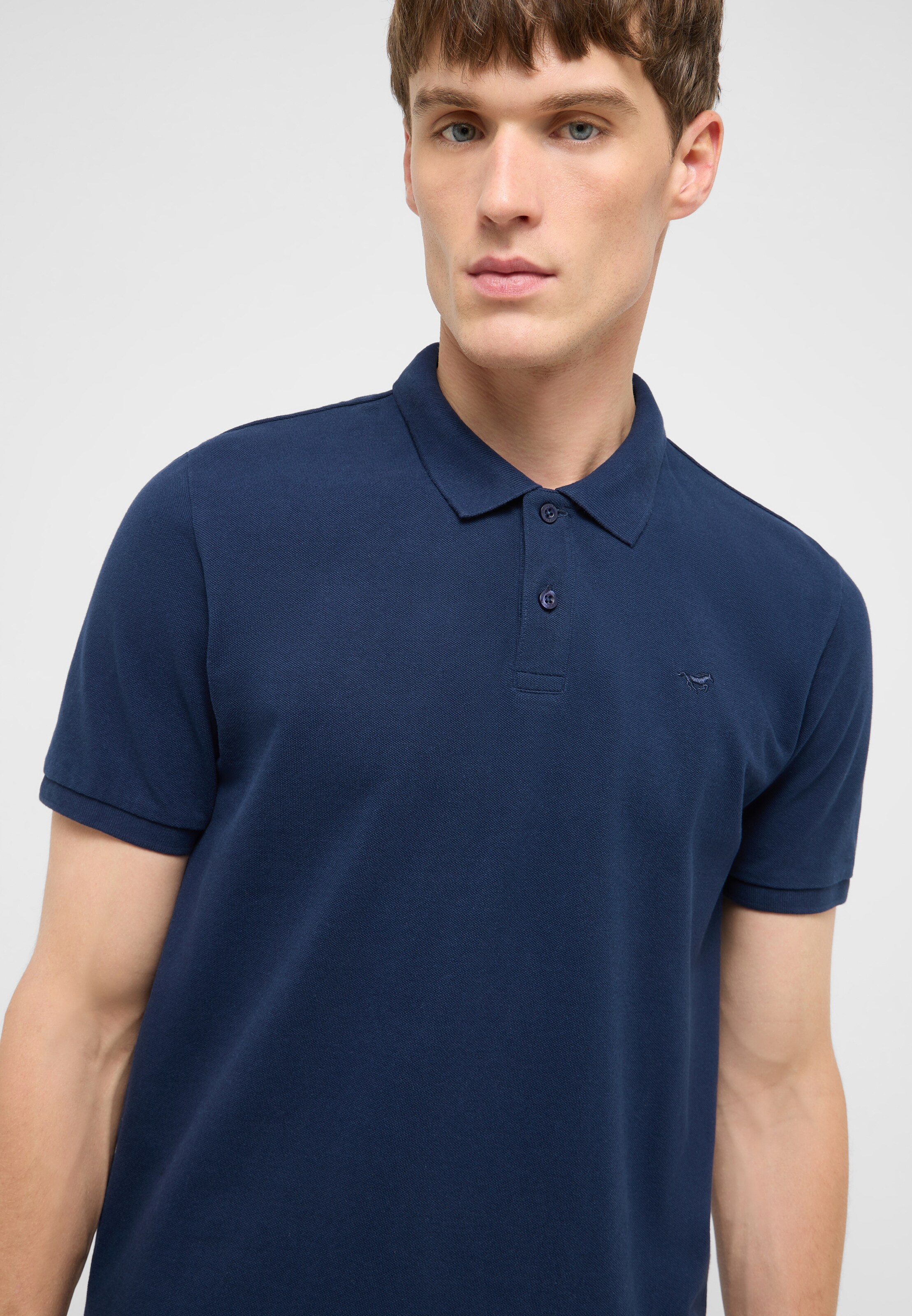 MUSTANG Shirt 'Pierre' in Blue
