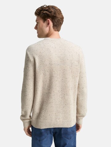 TOM TAILOR Sweater in White