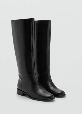 MANGO Boots 'Paty' in Black