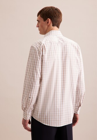 SEIDENSTICKER Regular fit Business shirt in Orange