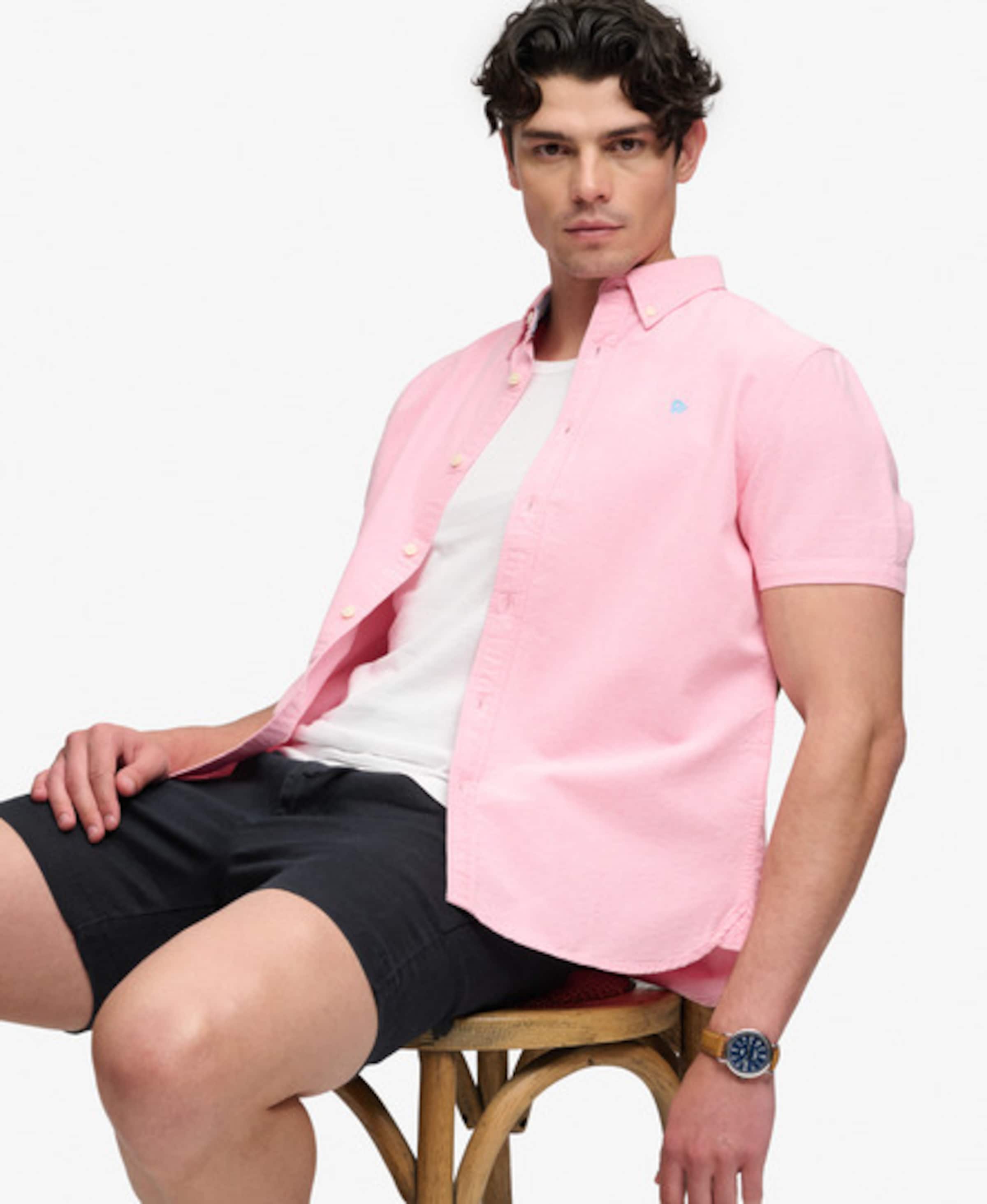 Superdry & Co Regular Broek 'The Merchant Store' in Blauw