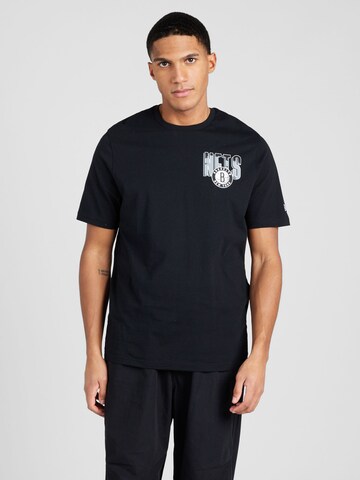 NEW ERA Shirt 'SKYLINE' in Black: front