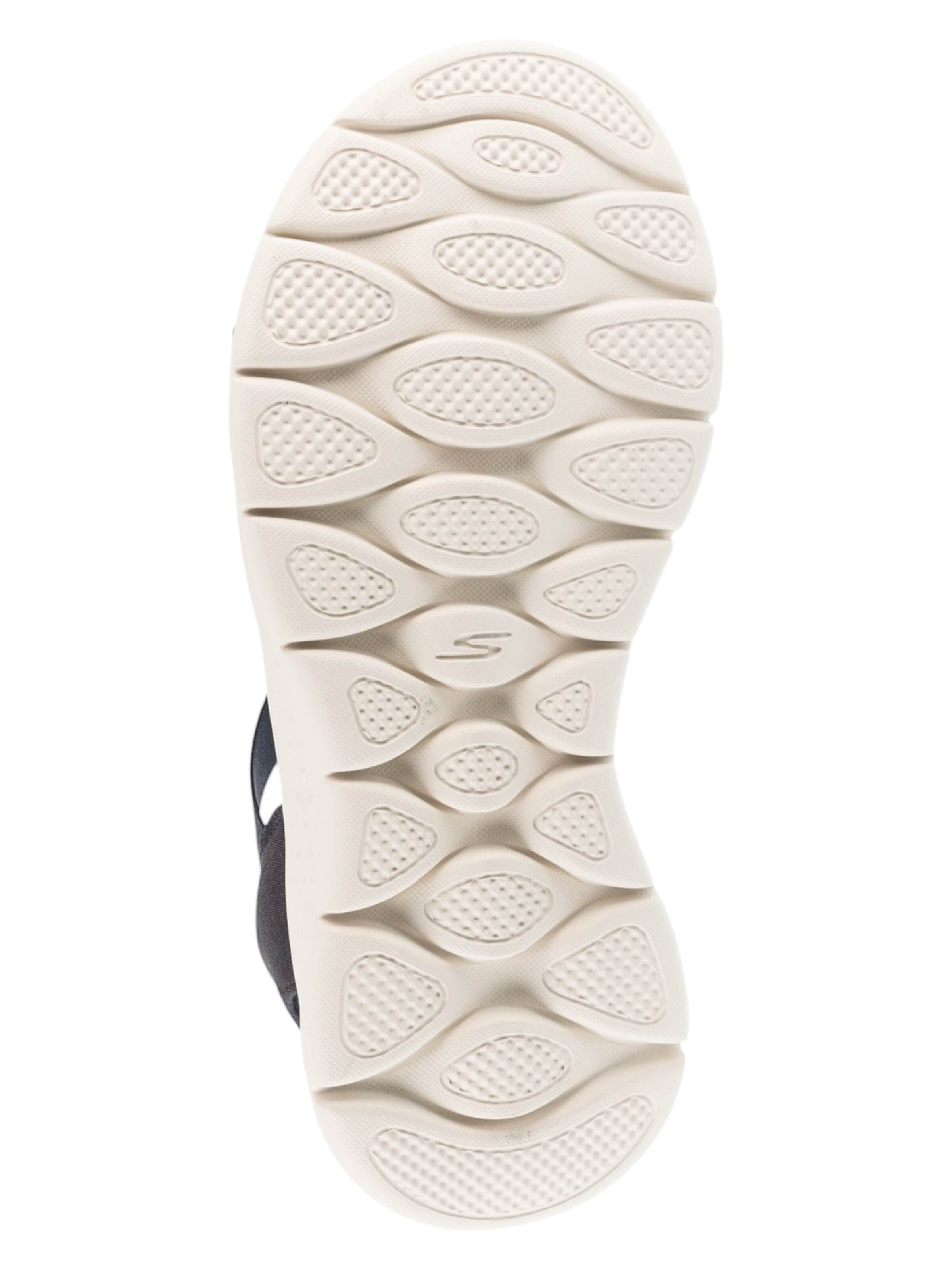SKECHERS Sandaal 'Skechers Slip-Ins: Go Walk Flex Sandal - Glimmer Up' in Blauw