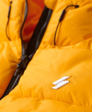 Superdry Winter Jacket in Yellow