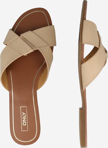 ONLY Mules 'FELI' in Beige