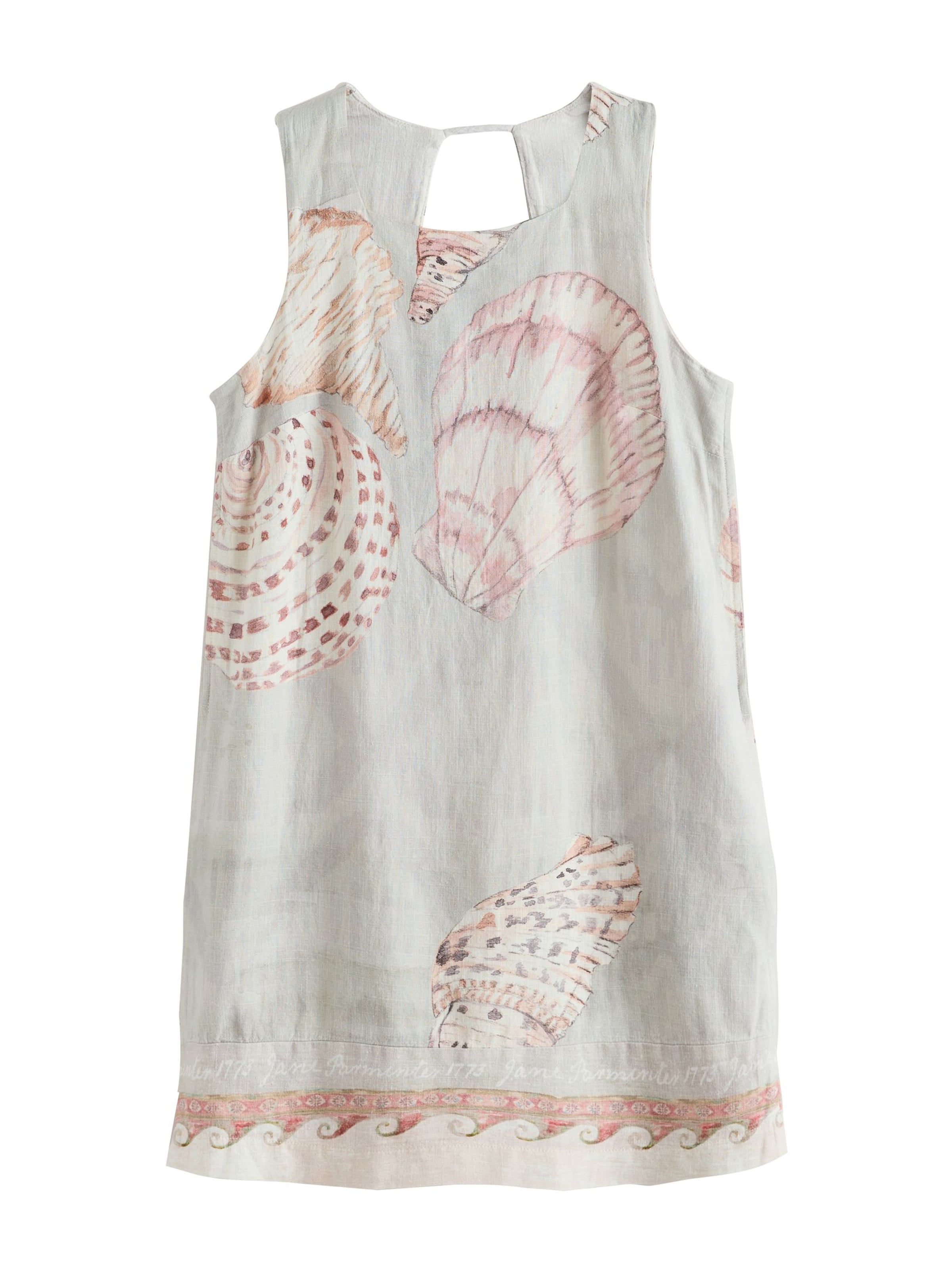 Next Robe en gris clair, Vue avec produit