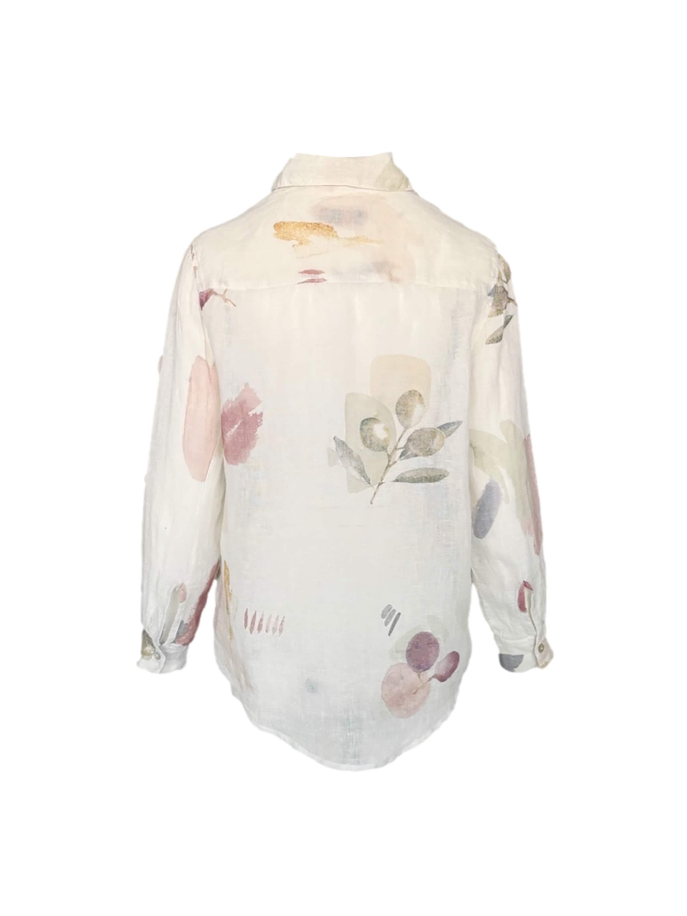 Haris Cotton Blouse in Wit