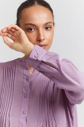 Camicia da donna 'MARRAKECH ' di ICHI in lilla