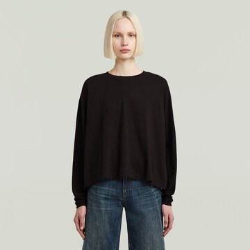 G-STAR Oversized Shirt in Black: front