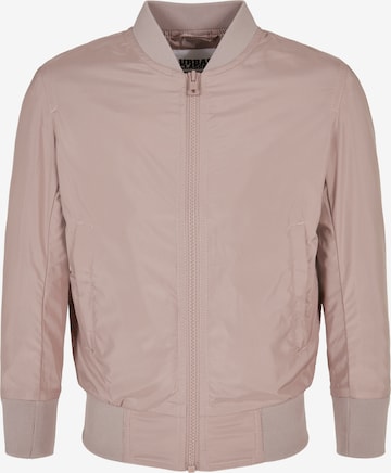 Veste mi-saison Urban Classics en rose : devant