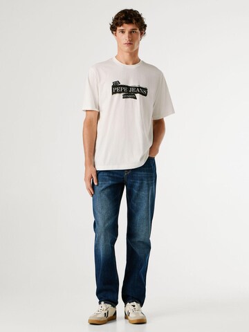 Pepe Jeans T-shirt i vit