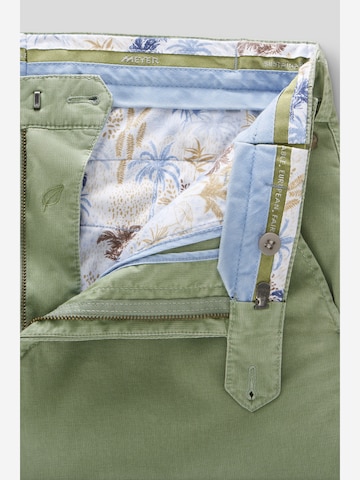 Regular Pantalon chino MEYER en vert