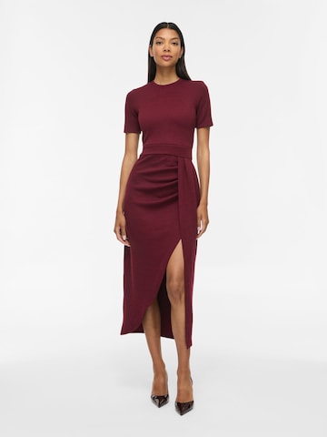 VILA - Vestido de punto 'VIRaffi' en rojo: frente