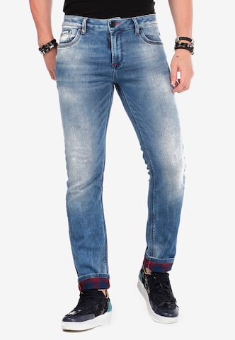 CIPO & BAXX Slimfit Jeans 'Lance' in Blau: predná strana