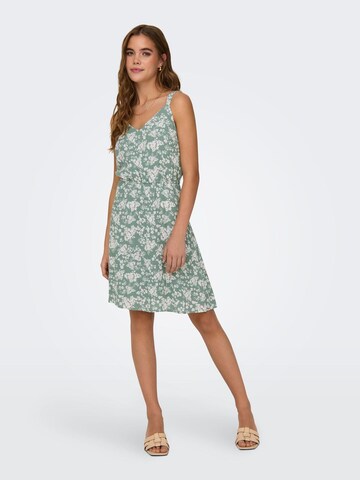 ONLY Summer dress 'KARMEN' in Green