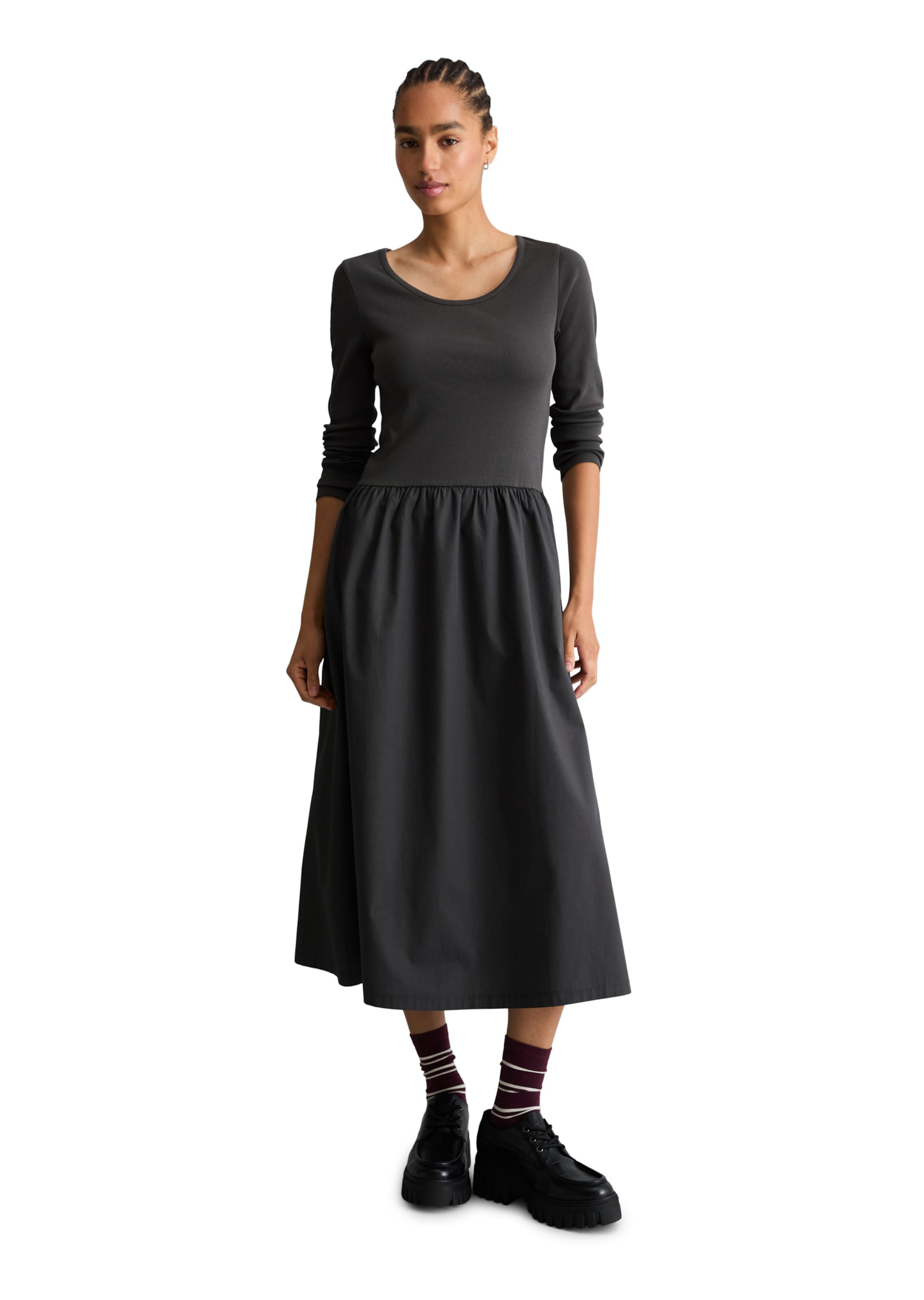 Marc O'Polo DENIM Dress in Grey: front