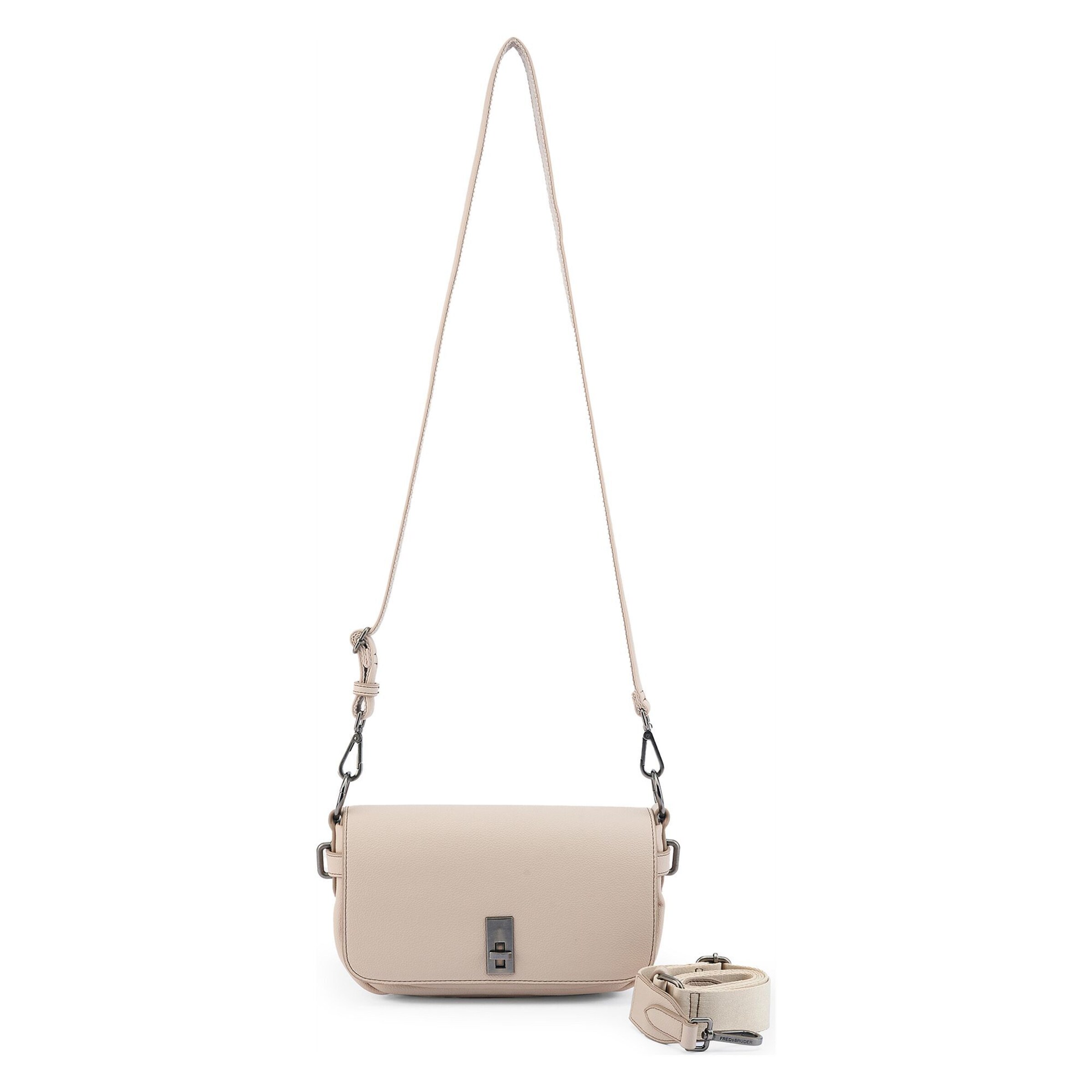 Borsa a tracolla 'My Bestie' di FREDsBRUDER in beige: frontale