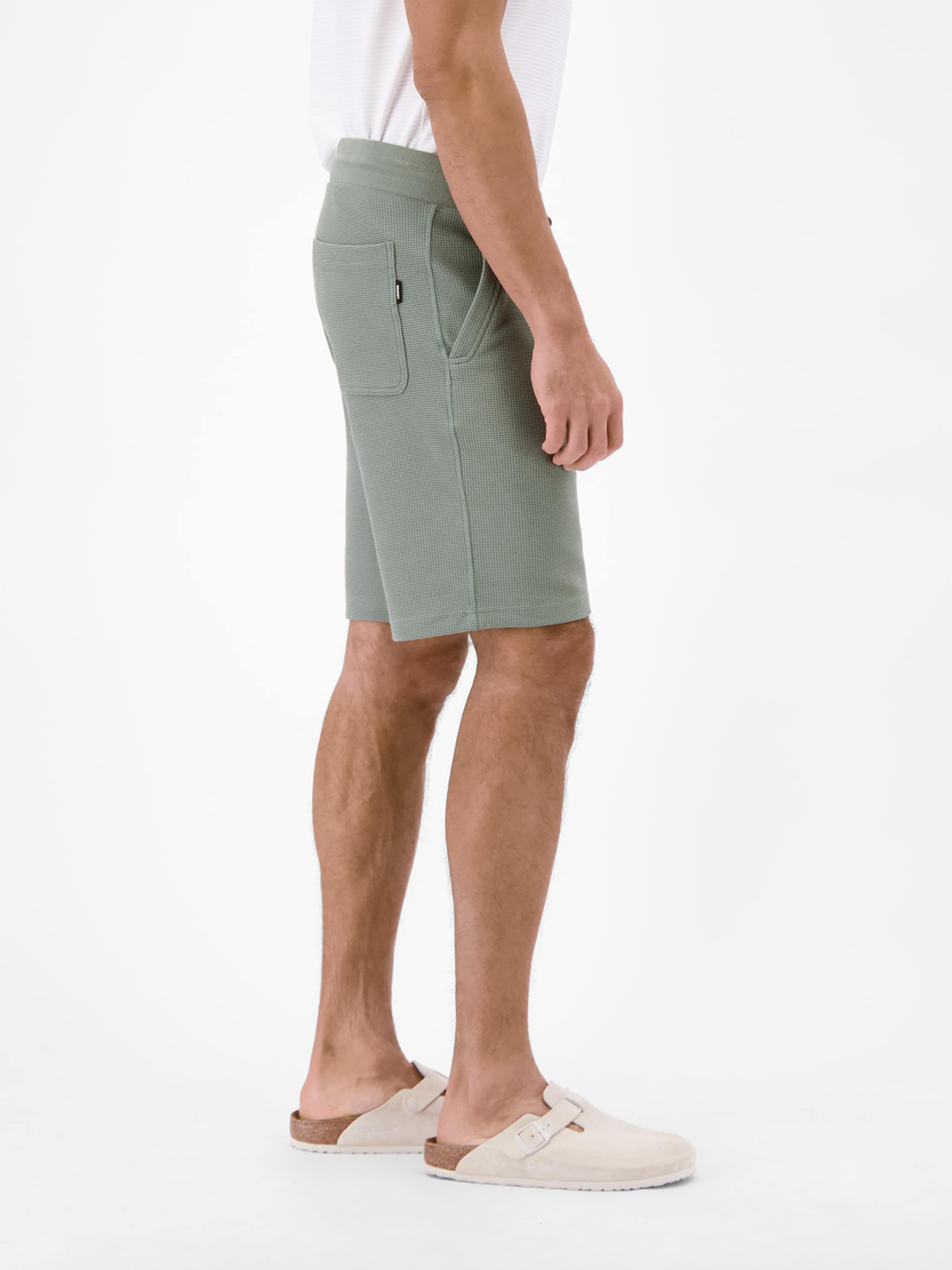 Regular Pantalon LERROS en gris