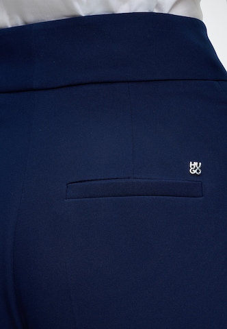 Wide Leg Pantalon à plis 'Himia' HUGO en bleu