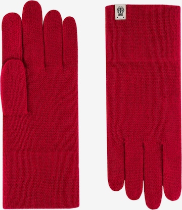 Roeckl Full Finger Gloves in Red: front