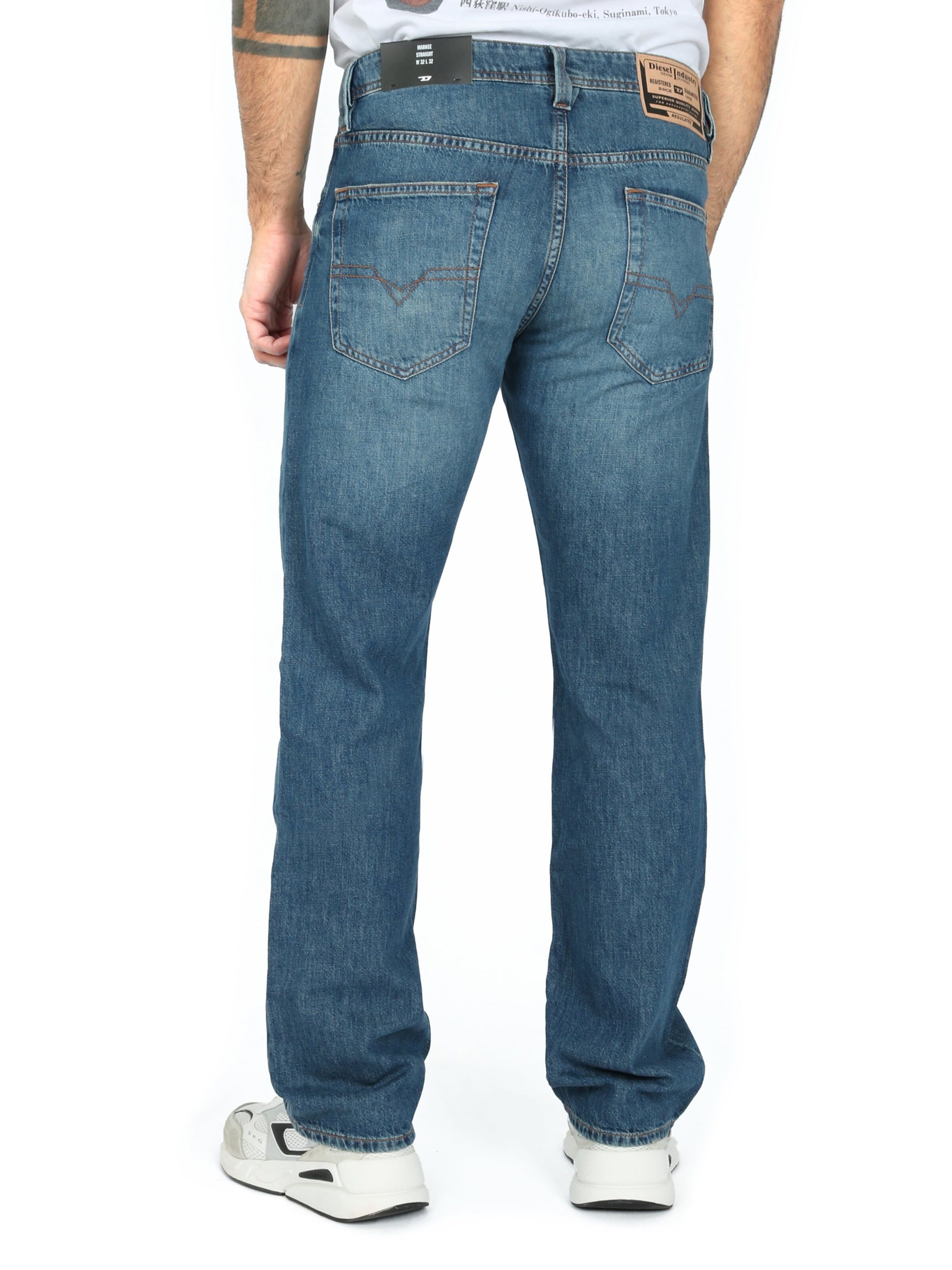 DIESEL Normalny krój Jeansy 'Light & Supersoft MARKEE R68DY' w kolorze niebieski