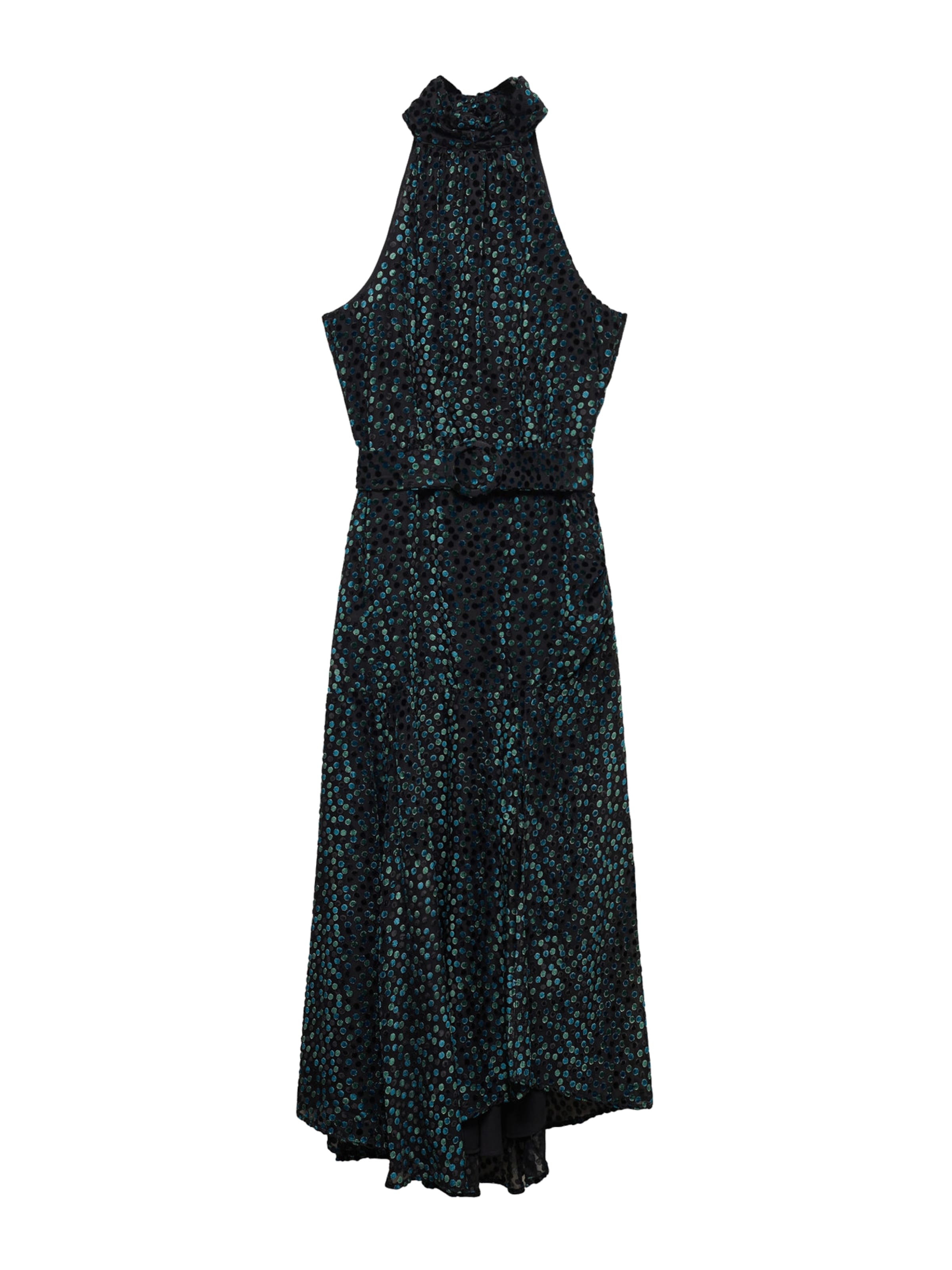 MANGO Společenské šaty 'Adeli' – černá: přední strana