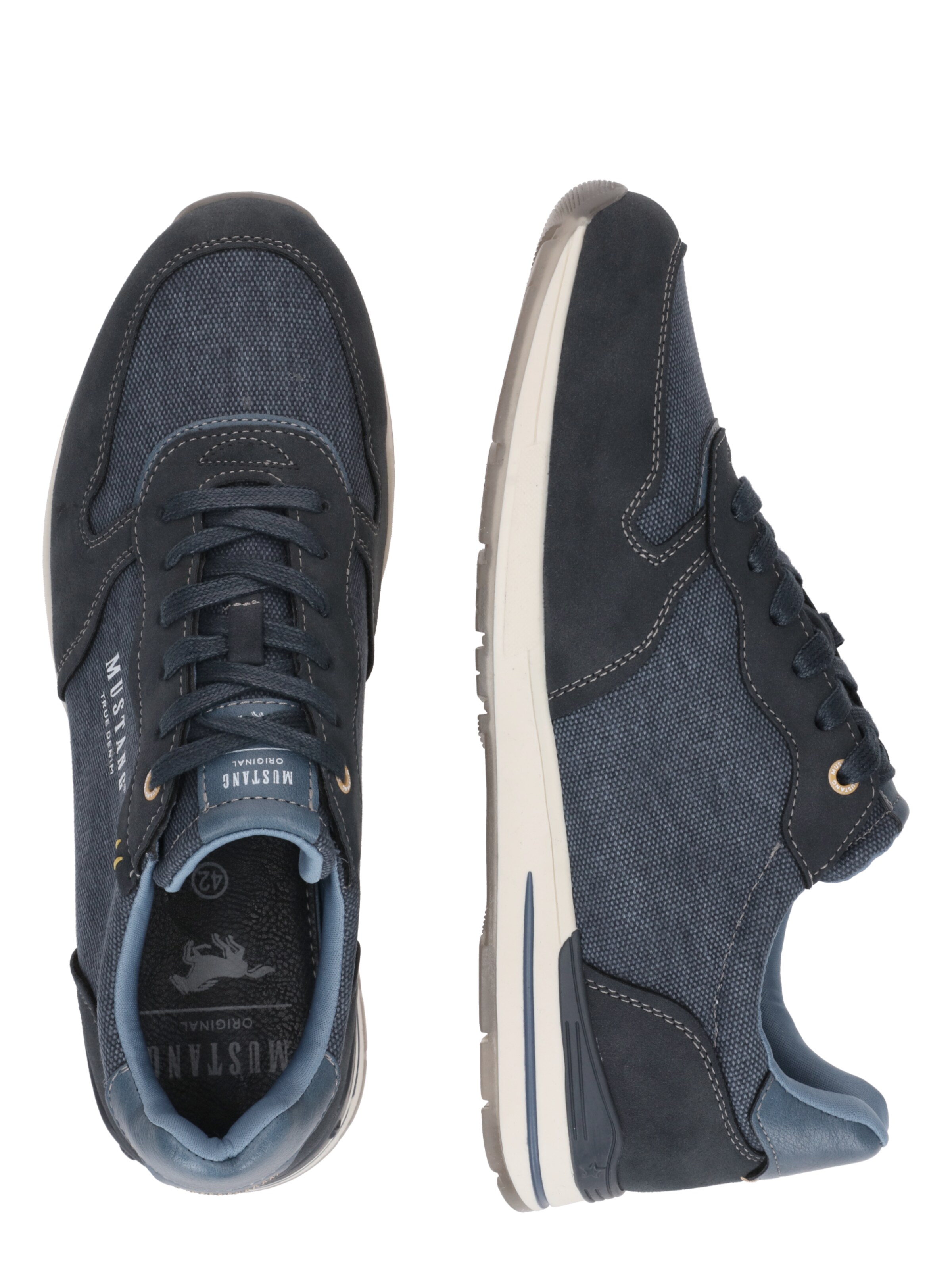 mėlyna MUSTANG Sportbačiai be auliuko