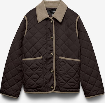 Vero Moda Curve Jacke in Braun: Vorderseite