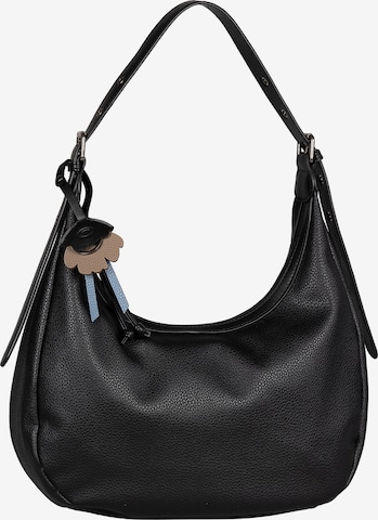 TOM TAILOR Shoulder Bag 'Artemisa' in Black: front