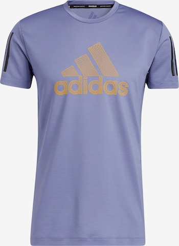 ADIDAS PERFORMANCE Performance Shirt 'Warrior' in Purple: front