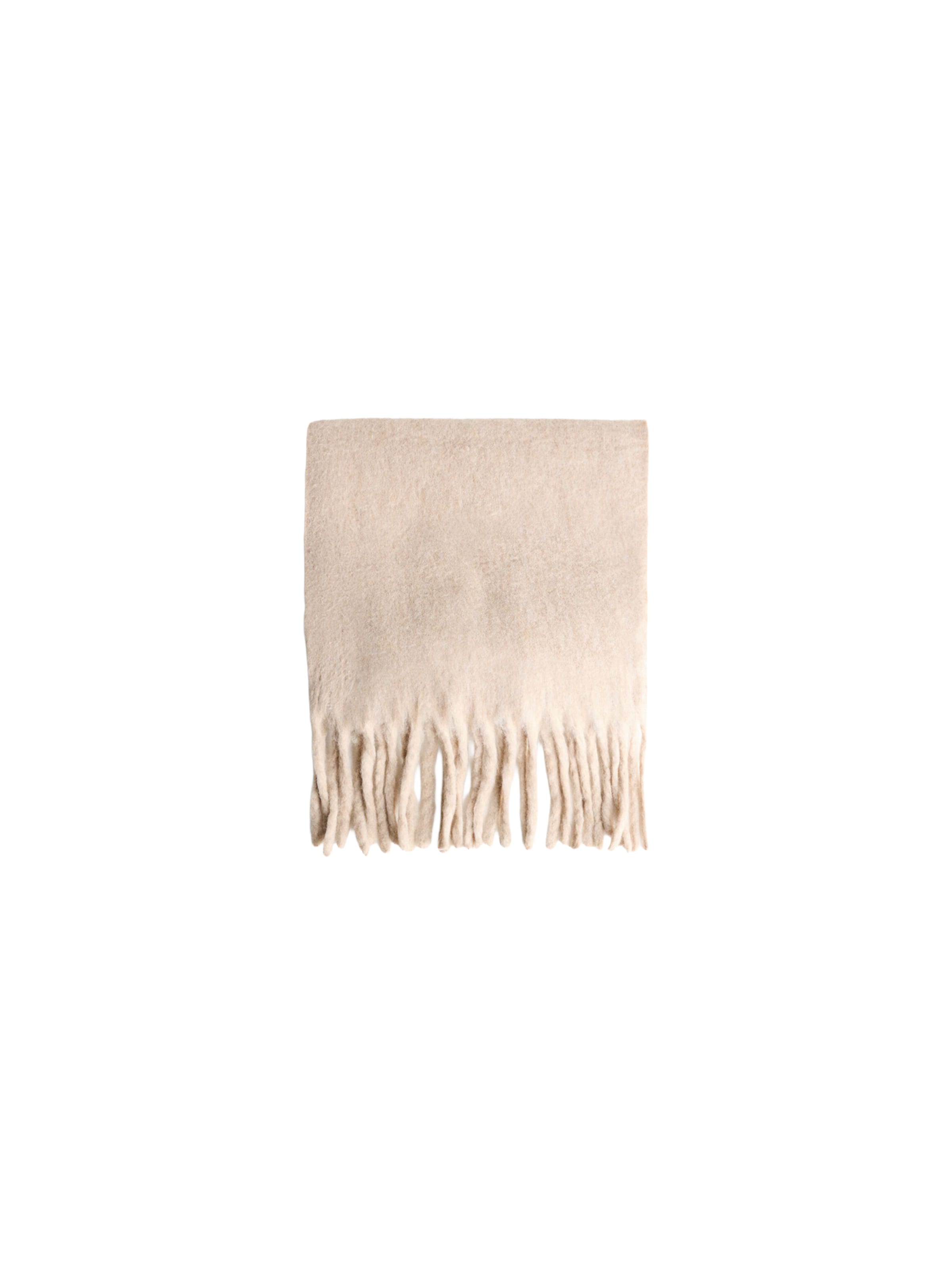 Sciarpa di Bershka in beige: frontale