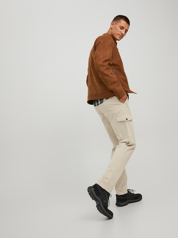 JACK & JONES - regular Pantalón cargo 'Ollie Bowie' en beige