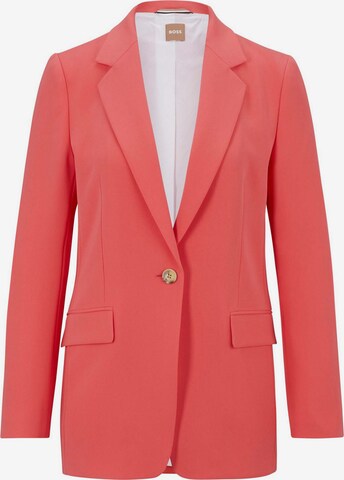 BOSS Blazer 'Jocaluah' in Pink: front