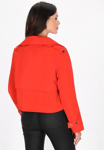faina Between-Season Jacket in Red