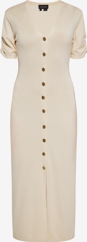 NAEMIPletena haljina - bež boja: prednji dio